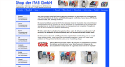 Desktop Screenshot of itab-druckertinte.de
